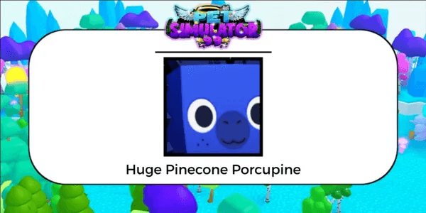 Huge Pinecone Porcupine