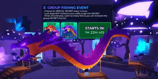 Gambar Product Big Wild Serpent (Limited Secret Admin Fish) + Bonus Mythic Fish