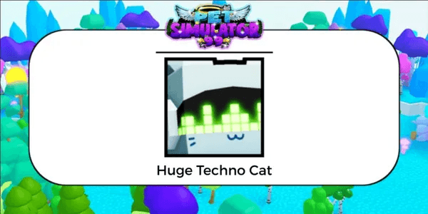 Huge Techno Cat