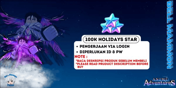 Gambar Product 100K HOLIDAYS STAR | ANIME ADVENTURE