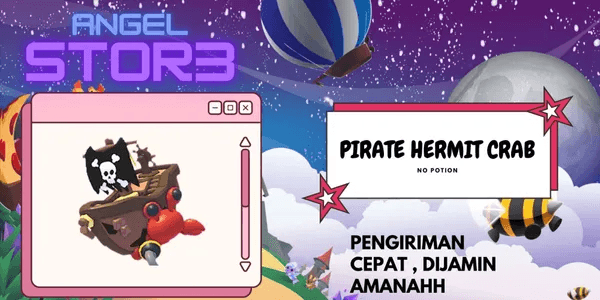 Pirate Hermit Crab