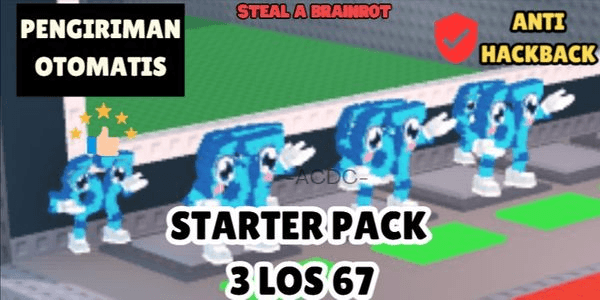 Gambar Product STARTERPACK 3 THE 67 | STEAL A BRAINROT