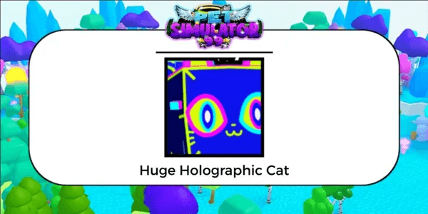 Huge Holographic Cat