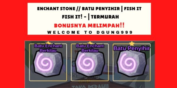 Gambar Product ENCHANT STONE / WITCH STONE | FISH IT / 3 PCS - Cheapest