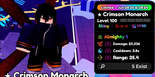 Gambar Product Shiny Crimson Monarch (EVO) Trait Almighty