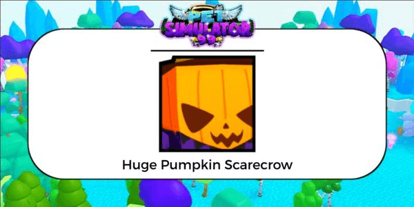 Gambar Product Huge Pumpkin Scarecrow