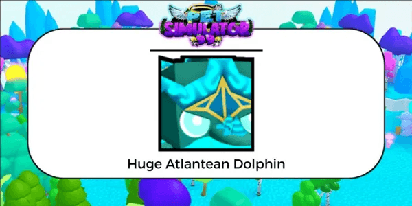 Huge Atlantean Dolphin