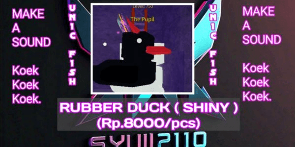 Gambar Product RUBBER DUCK ( Shiny )