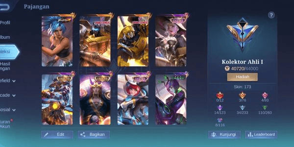 Gambar Product Yss CC, Valir CC, Roger & X Borg Transformer, Karina KOF, Epic & Limit Many