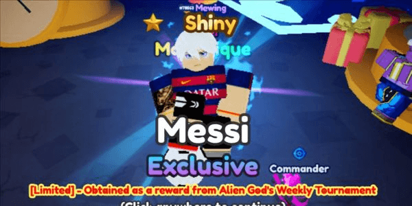 Gambar Product Shiny Messi