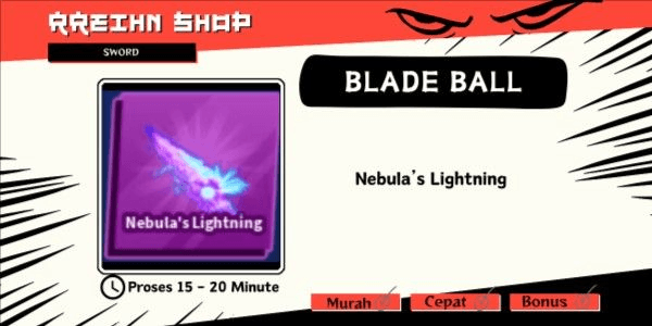 Gambar Product "Nebula's Lightning"