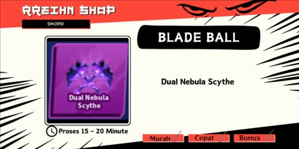 Gambar Product Dual Nebula Scythe