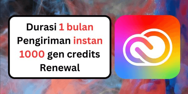 Gambar Product Adobe CC All Apps + 100GB (1 Bulan)