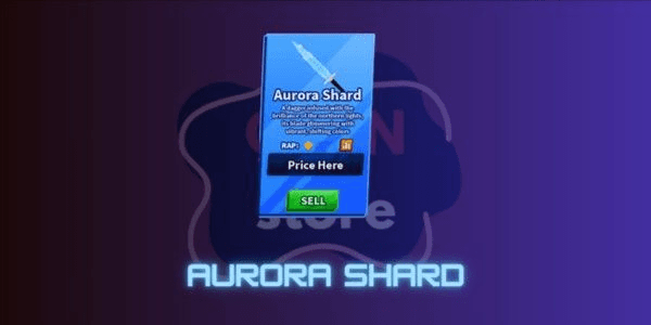Gambar Product UNIQUE SWORD | Aurora Shard | Blade Ball RBL