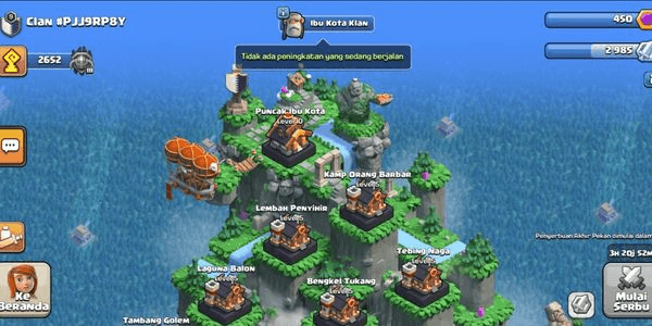 Gambar Product Clan Capital Points | Upgraded From 1-10 Full Max "All buildings and all troops max"