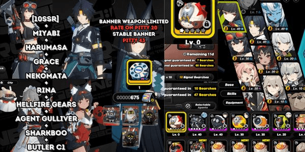 Gambar Product [10SSR][RATE ON WEAPON LIMITED] MIYABI + HARUMASA + GRACE + NEKOMATA + RINA + HELLFIRE GEARS + BUTLER C1 + AGENT GULLIVER + SHARKBOO [ASIA] #77