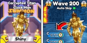 Corrupted Titan Clock Man (Exclusive)