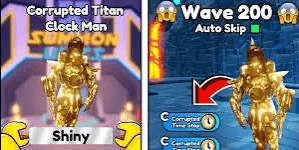 Corrupted Titan Clock Man (Exclusive)