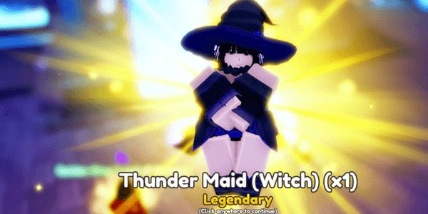 Gambar Product Thunder Maid (Witch) Haloween Skin - Anime Adventures