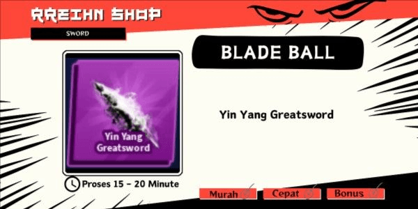 Gambar Product Yin Yang Greatsword