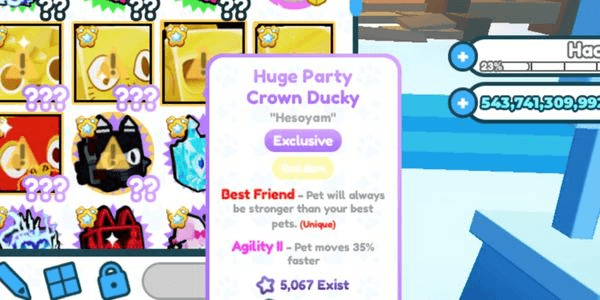 Gambar Product Huge Party Crown Ducky