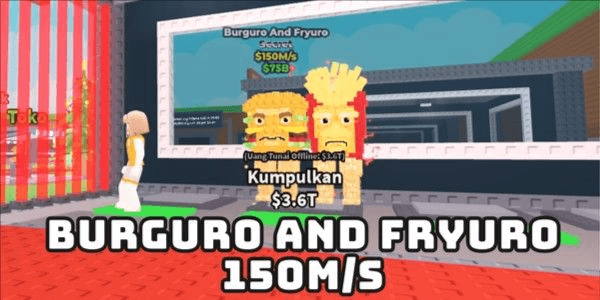 Gambar Product Burguro And Fryuro | Steal A Brainrot