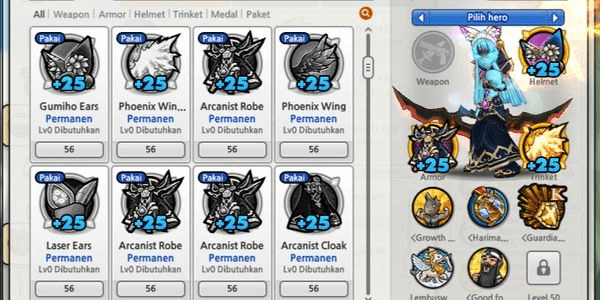 Gambar Product Permanent Lost Saga Hero account Rame Cheap and Cheerful