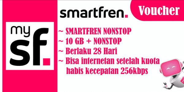 Gambar Product DATA KUOTA NONSTOP 10 GB (28 Hari)