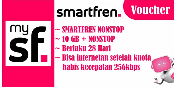 DATA KUOTA NONSTOP 10 GB (28 Hari)