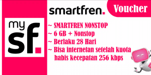 DATA KUOTA NONSTOP 6 GB (28 Hari)