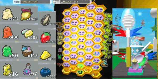 Gambar Product Fuzzy Hive - Bee Swarm Simulator