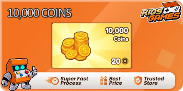 10,000 Coins