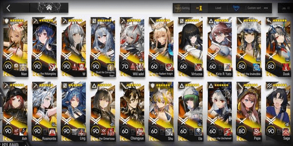 Gambar Product AK GLOBAL ENDGAME LV.120 19/21 LIMITED , 80 *6 , FULL COLLAB R6S AND MONSTER HUNTER , FULL ABYSSAL HUNTER , FULL SUI DRAGON SIBLINGS