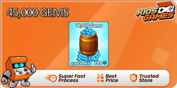 45,000 Gems