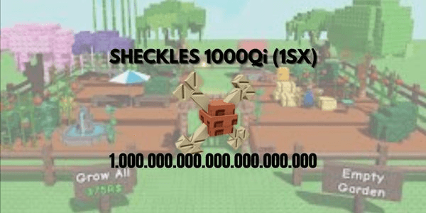 Gambar Product 1Sx Coin Grow A Garden