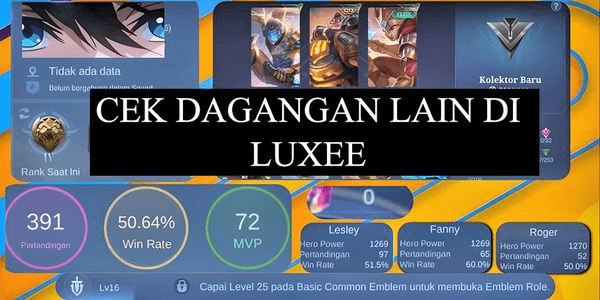 Gambar Product #100 AKUN MOBILE LEGENDS MURAH