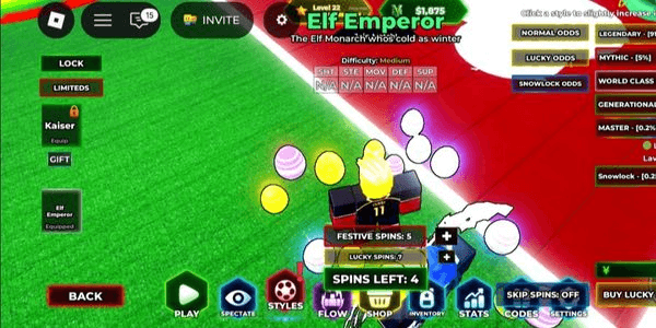 Gambar Product Akun Kaiser + Elf Emperor Style