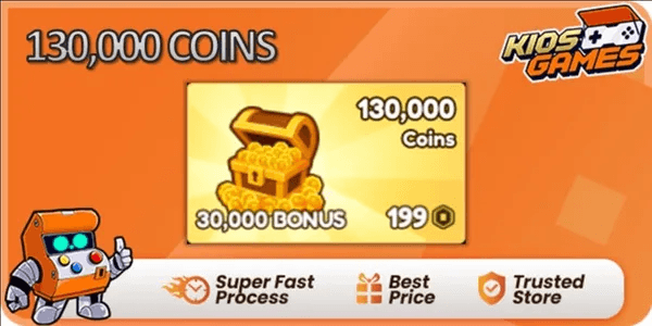 130,000 Coins