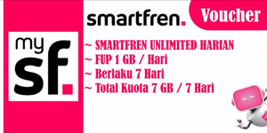 Unlimited - 1GB/Hari (7 Hari)