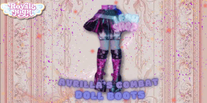 Avrilla's Combat Doll Boots Royale High
