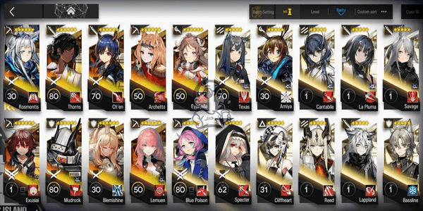 Gambar Product AK GLOBAL STARTERMID 9*6 , LIMITED ROSMONTIS,THORN,MUDROCK,LEMUEN,EXUSIAI,EYJA,CHEN,ARCHETTO,BLEMISHINE