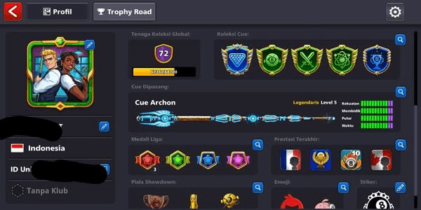 Gambar Product #28 AKUN SULTAN 20 CUE MAX + Level 226 + VIP Berlian + CCP 72