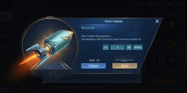 Gambar Product Missile