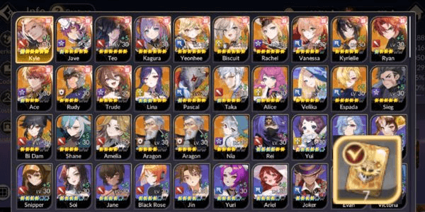 Gambar Product Seven Knights Re:BIRTH | Teo, Kyle, Kagura & More Check pict [LD-2]