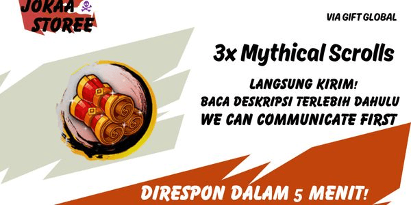Gambar Product 3x Mythical Scrolls