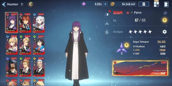 Gambar Product Akun Solo Leveling: Arise Frieren Edition -3