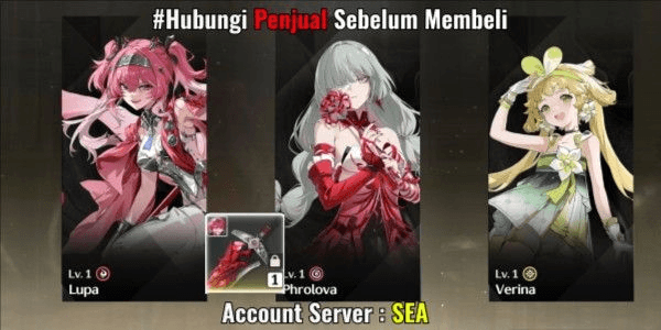 Gambar Product [ SEA ] Starter UL 10 Lupa + Signature, Phrolova + Bonus Random Standard - Fast Delivery !BACADESK