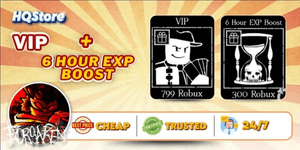 VIP + 6 Hour EXP Boost - Forsaken [1099rb]