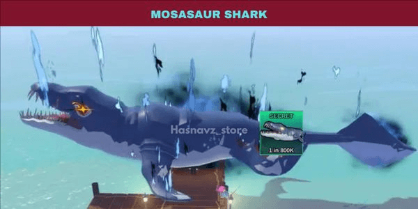 Gambar Product Mosasaur Shark