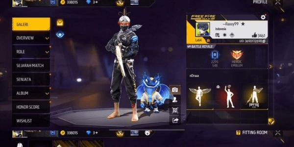 Gambar Product FF EVOUGUN MAX ACCOUNT ON + SAFE GURUN SG ANTI HACK BACK GUARANTEED 1000%